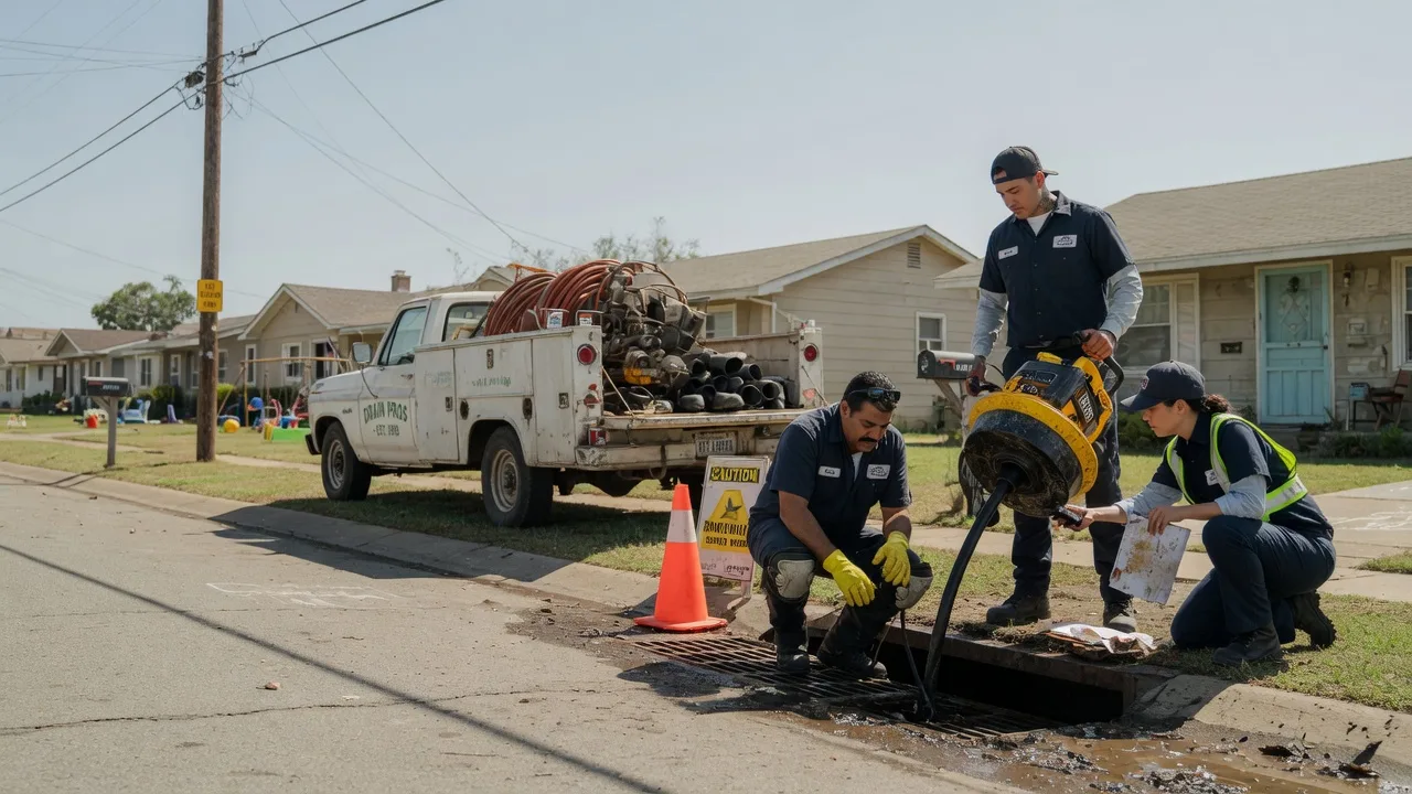 Drain Cleaning in Lefors, TX near me